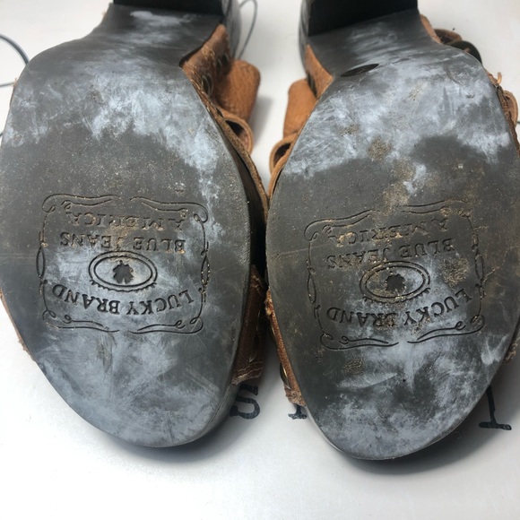 Lucky Brand | Tessa Heels | Sz 6M - Picture 7 of 8